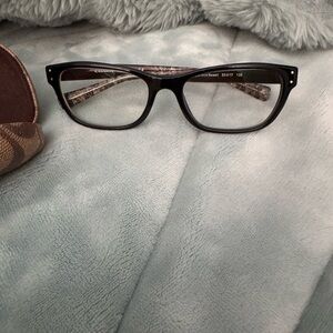 Coach Black and Brown Glasses